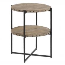  24532 - Uttermost Kamau Round Accent Table